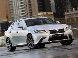 Lexus GS450h F-Sport 2012 года (AU)